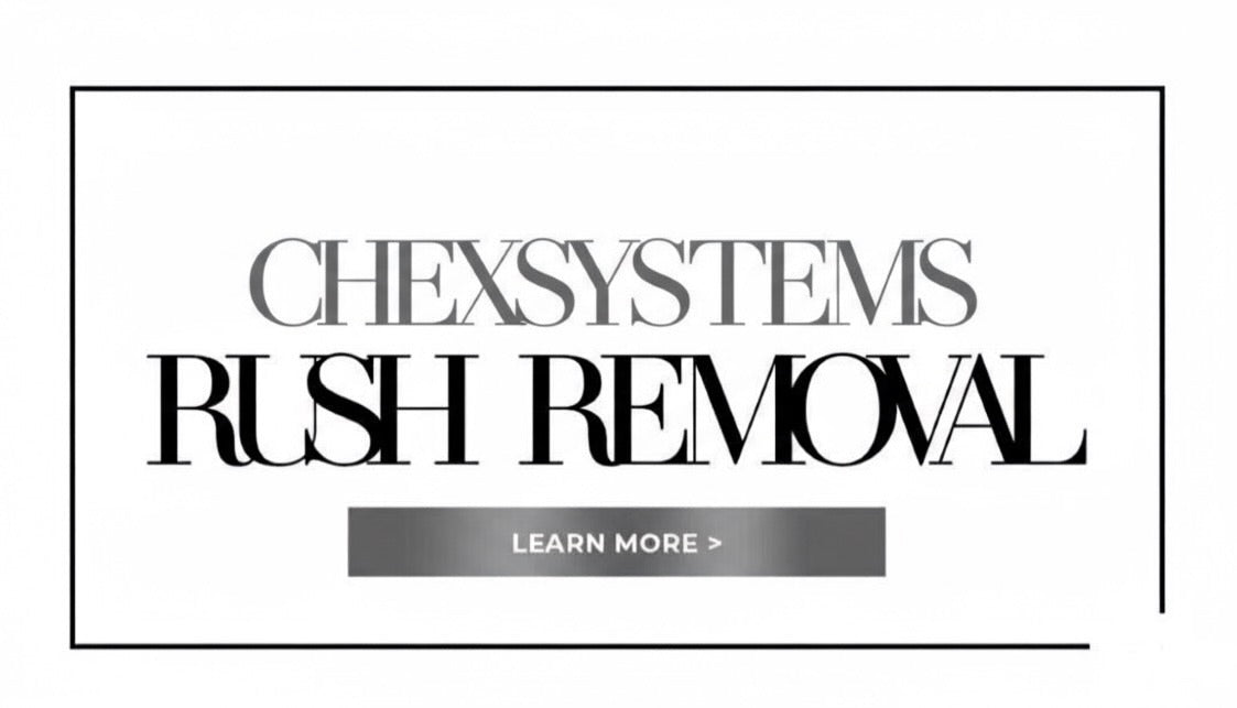 ChexSystems Removal