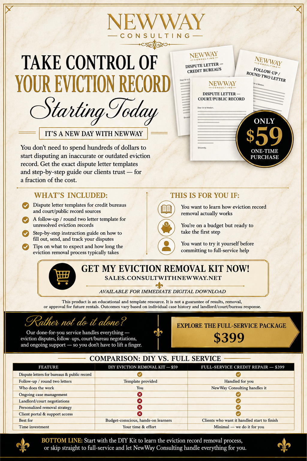 DIY The Eviction Removal Kit