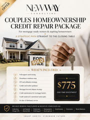 $775 Couples Homeownership Credit Repair Package