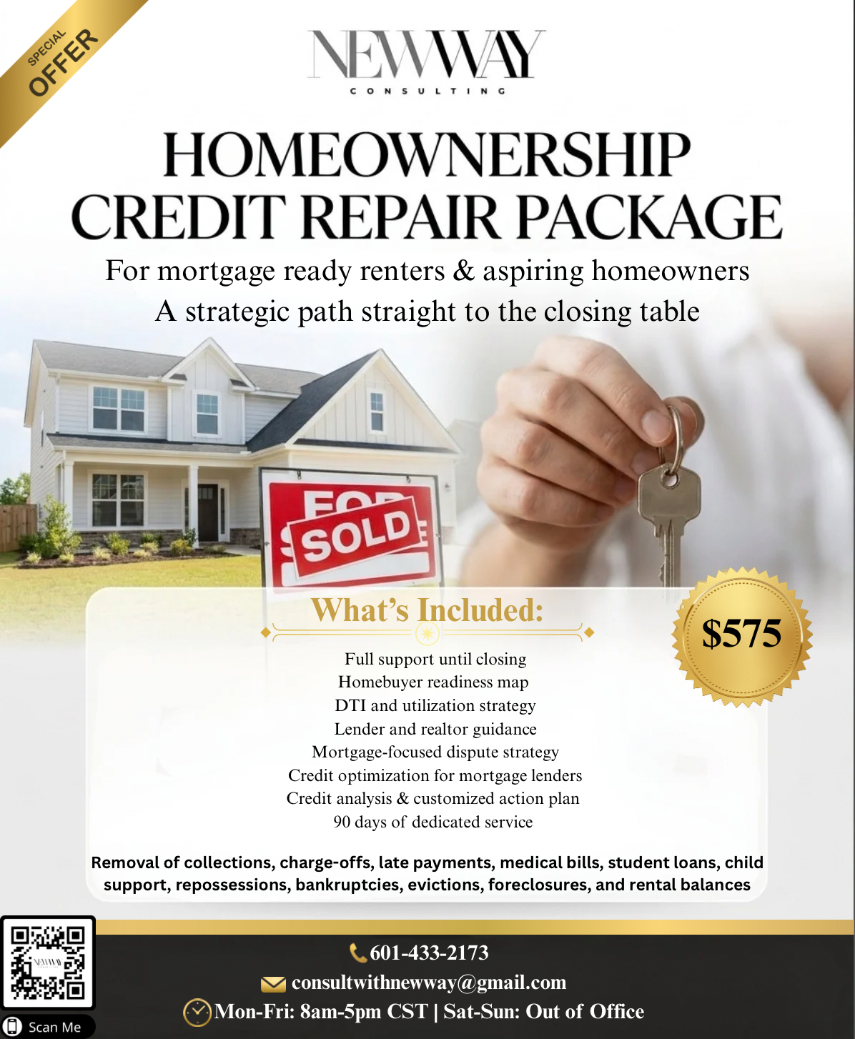 Homeownership Credit Repair Package
