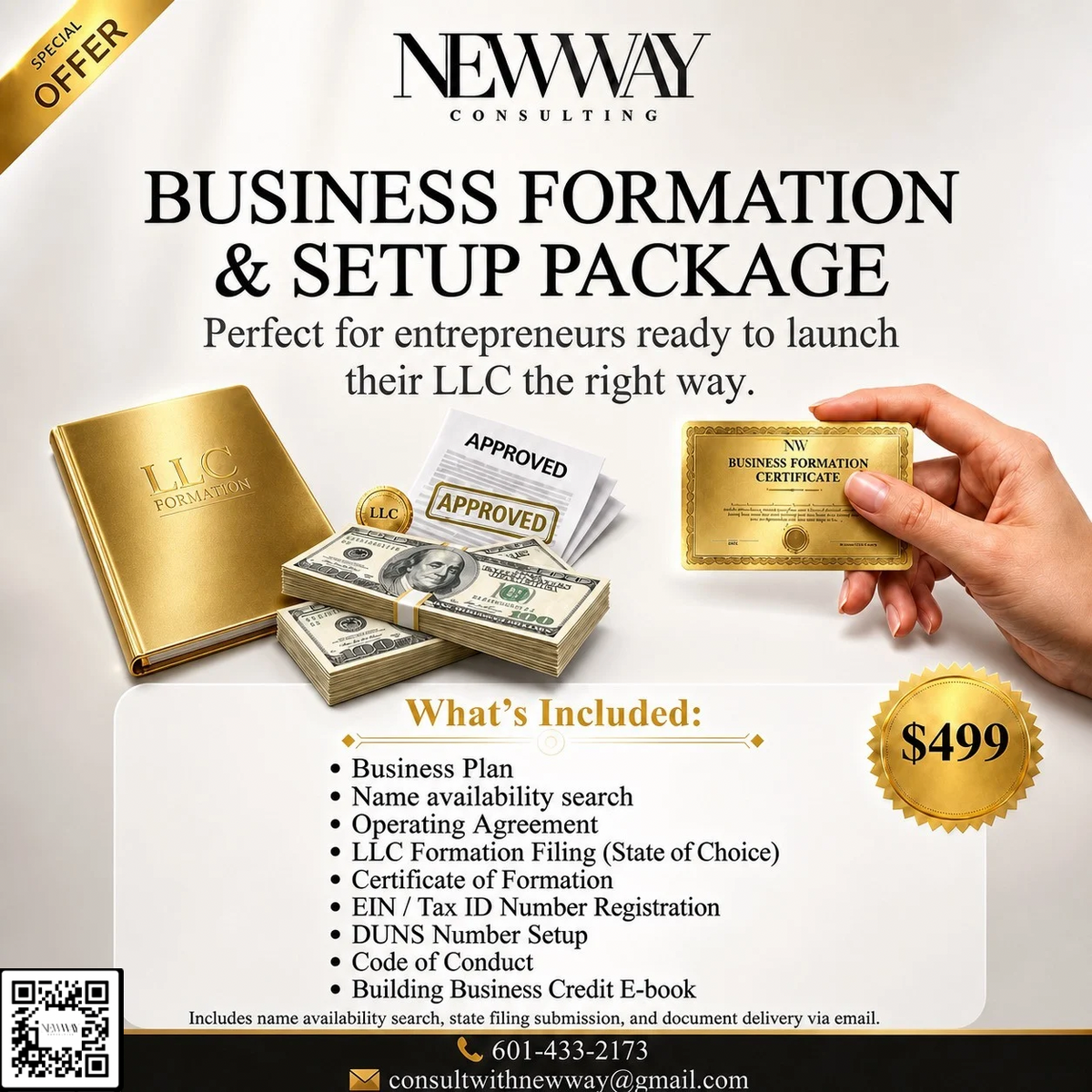 Business Formation & Setup Package