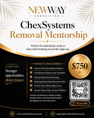 ChexSystems Removal Mentorship