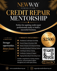 Credit Repair Mentorship